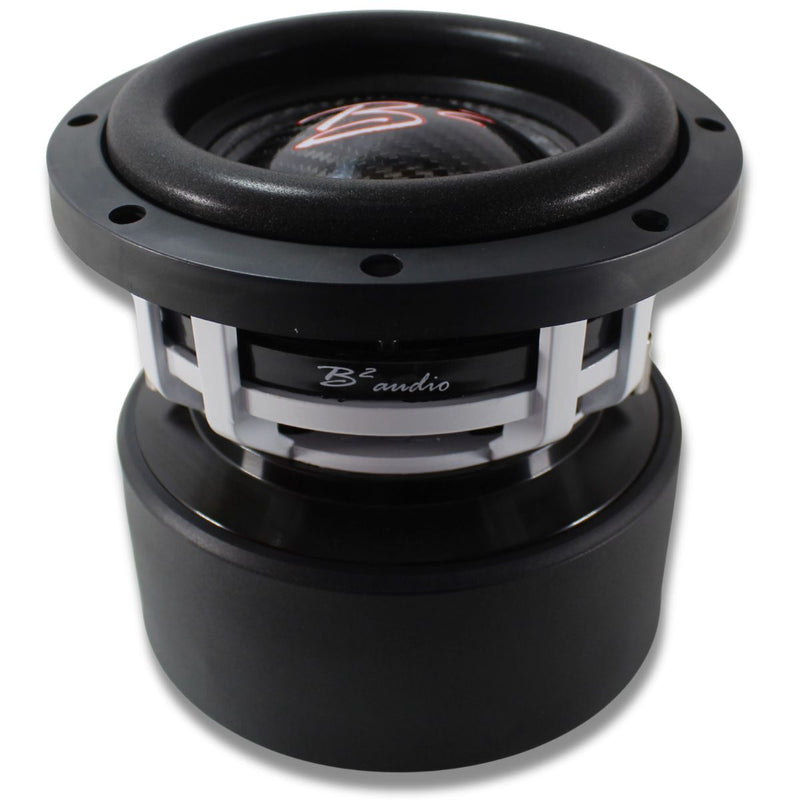 B2 Audio 6.5" Carbon Fiber Subwoofer RAMPAGE6.5 D2 1000W RMS Dual 2 Ohm
