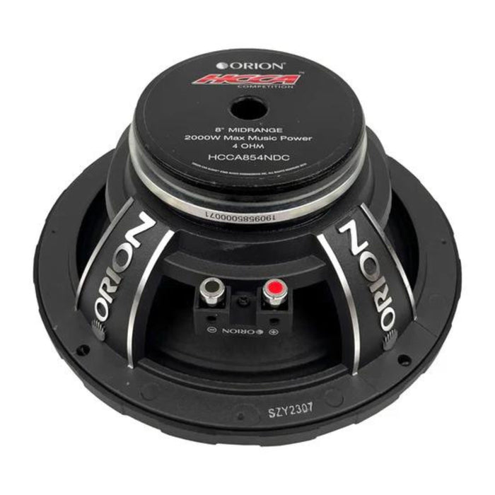 8" 500 Watts RMS 4-Ohm Neodymium Midrange Car Audio Speaker Orion HCCA Series