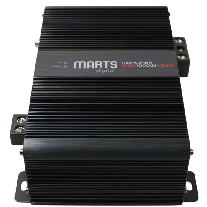 Marts Digital Monoblock Amplifier Full-Range Class D 1000w 1 Ohm MXD-1000-1