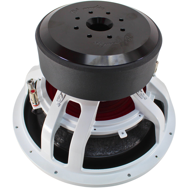 B2 Audio RAGE 15" Subwoofer 2000 Watt RMS Dual 2-Ohm 3" Voice Coil V3