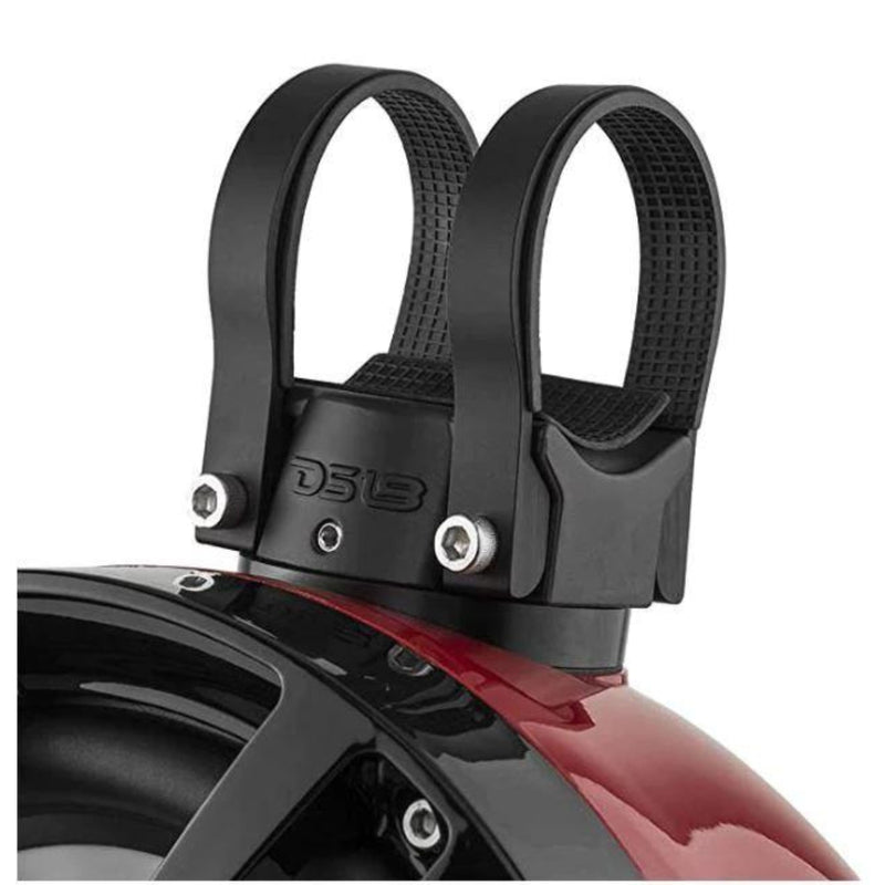 DS18 8" 100W RMS 4-Ohm Marine Pod Pair RED 6.5" Speakers w/RGB LED Light NXL-PS6
