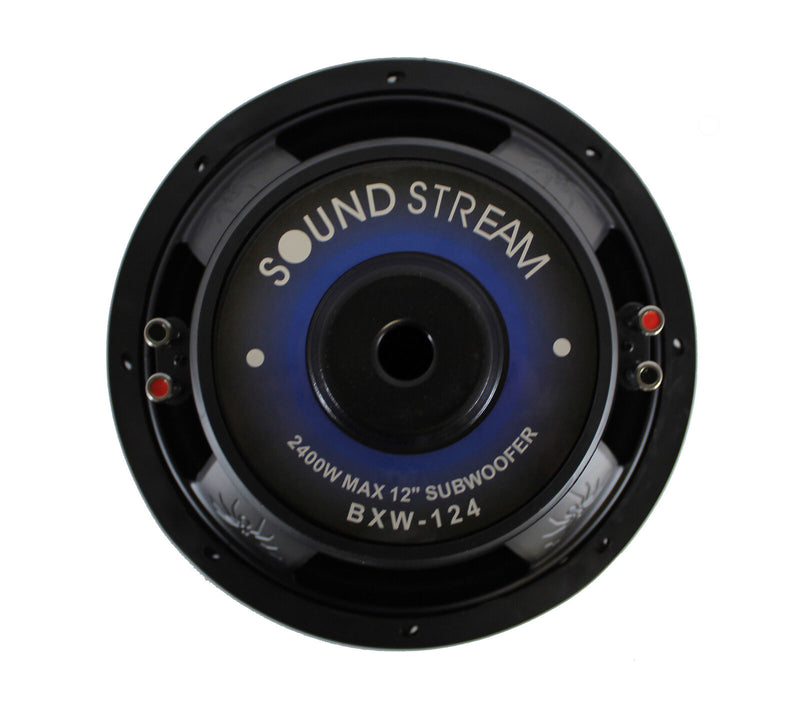 Pair of Soundstream Bass Xtreme Series 12" 4800W Dual 4 Ohm Subwoofers BXW-124