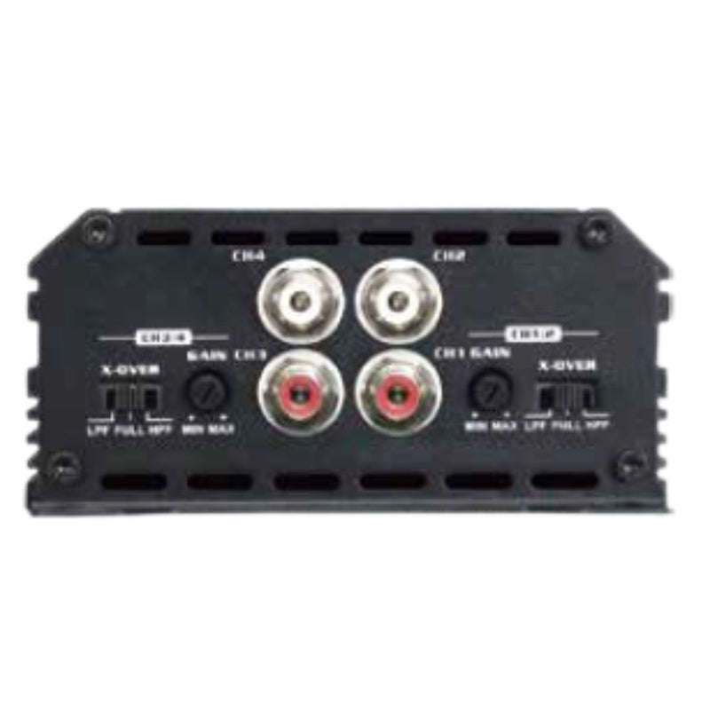 Audiopipe 400W RMS 4-Channel 2 Ohms Class D Full Range Transistor Amplifier