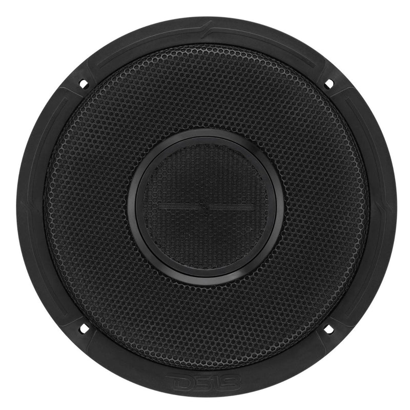 DS18 8" Hybrid Slim 2-way Speaker w/ 1" Driver Horn 200W RMS 4-Ohm PRO-HY8.4MSL