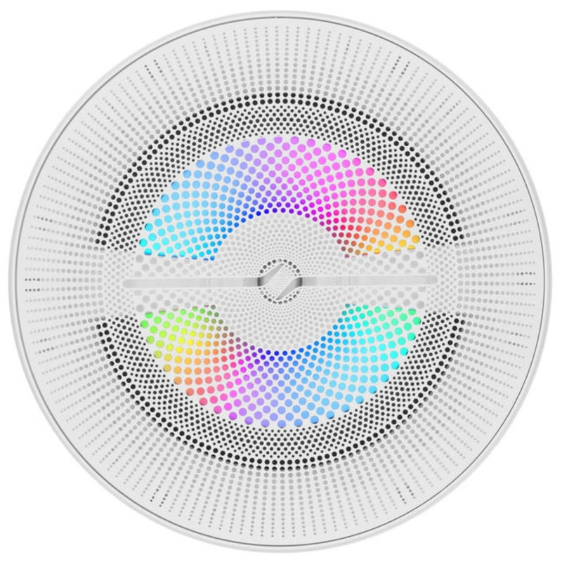8" 175 W RMS 4-Ohm Marine Coaxial Speakers w Digital LED Ring NXL-LXY8 (Pair)