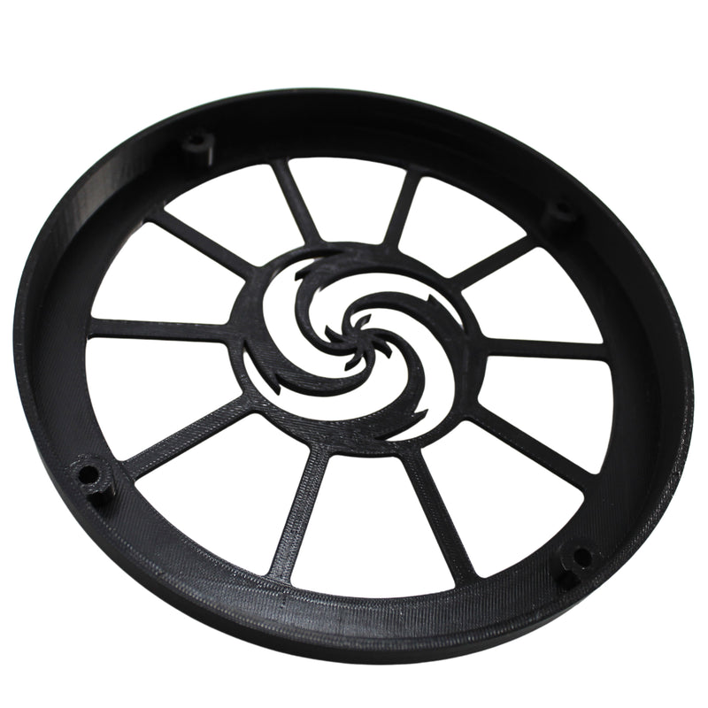 Pair of 6.5" Black Galeforce Logo 3D-Printed Speaker Grills for F-3 and G3 Series