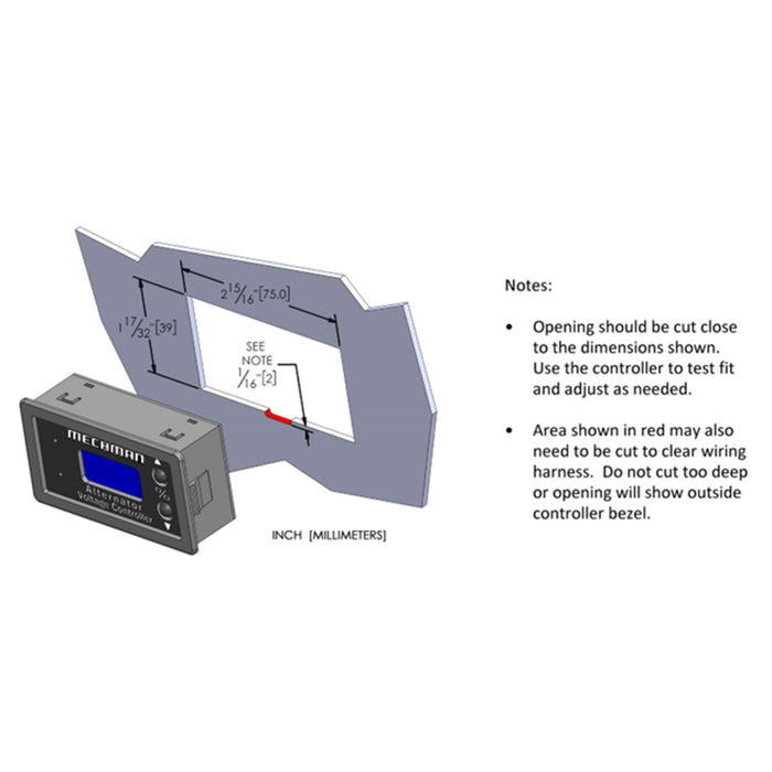 Mechman MM-VC1 2005 Newer GM/Chevy 2-Pin RVC Voltage Controller