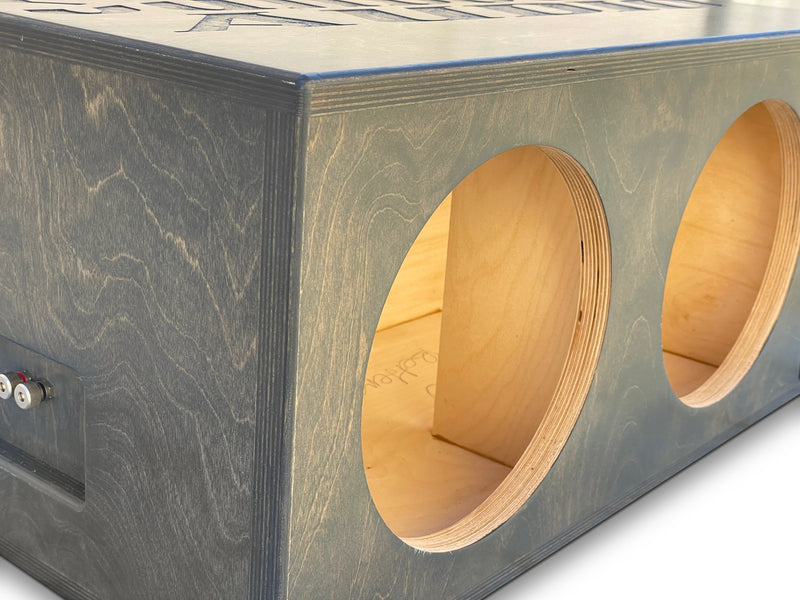 Dual 12" Birch Ported Subwoofer Box for Sundown v4 NS Series