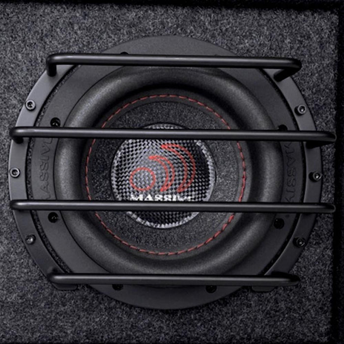 Massive Audio 8"  Subwoofer Grill Deep Set Anodized Steel Protective GRILL8