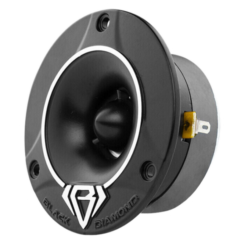 Black Diamond Pair of 1" Super Bullet Tweeters 240W 4ohm Integrated Crossovers