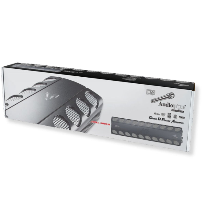 3000 Watt RMS Class D 2 Ohm Monoblock Car Audio Amplifier Audiopipe APCLE-30001D