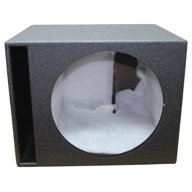 Pipemans Installation Single 15" Vented and Coated Subwoofer Box 1" Baffle