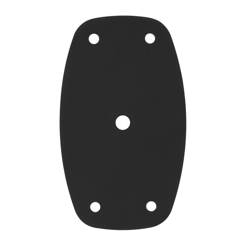 DS18 Flat Surface Mount Brackets for NVY Tower Speakers Pair Black or White