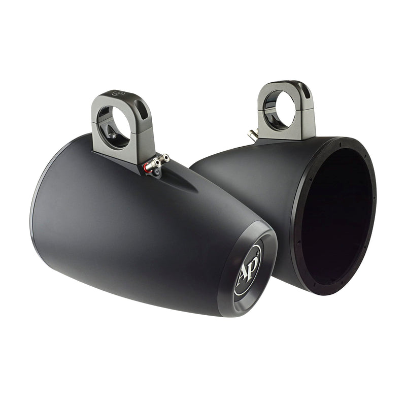 Audiopipe Pair of Black 10" Compact Directional Tower Speaker Enclosures