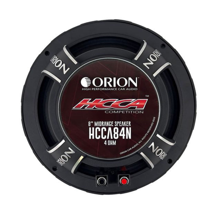 8" 500W RMS | 2000W Peak 4-Ohm 2.5" VC Midrange Speakers ORION HCCA N-Series