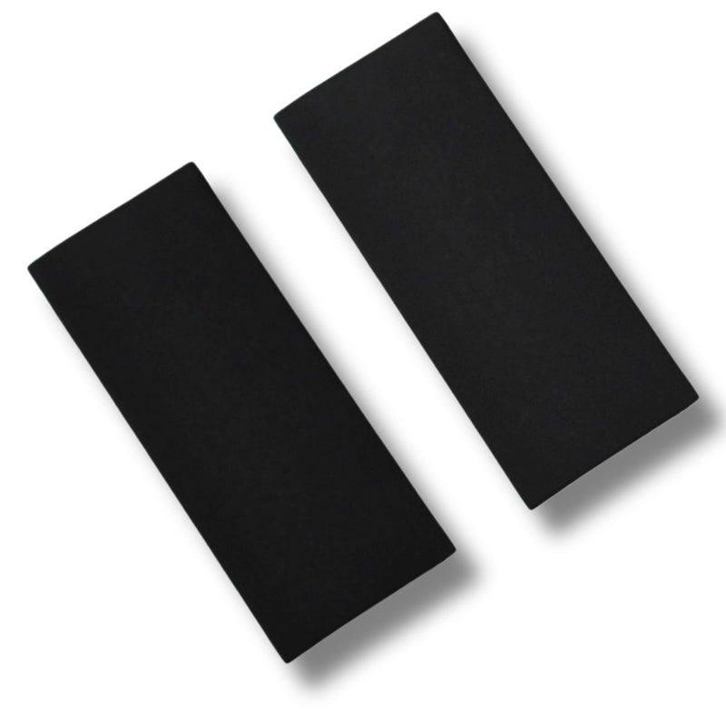 Pair of 4 Gauge 1/4 Inch Crimped style Copper Ring Terminal Lugs