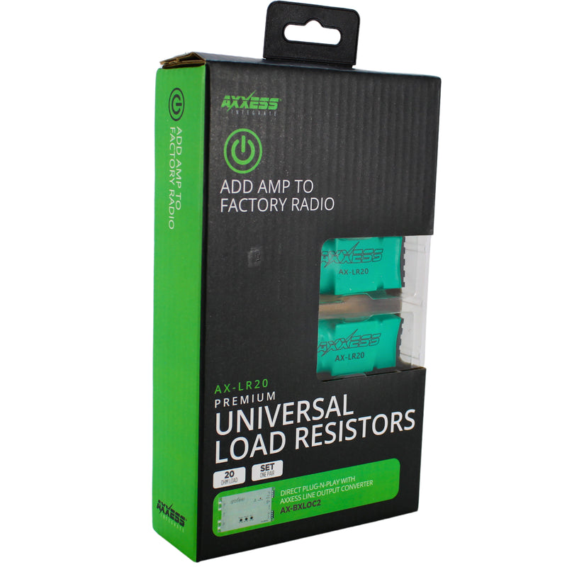 Axxess Pair of 20 Ohm Universal Load Generating Device / AX-LR20