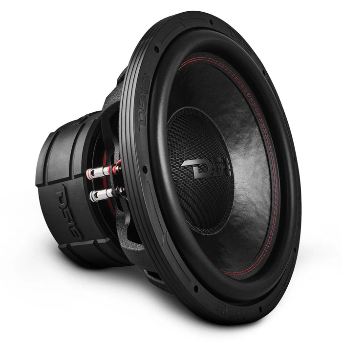 15" Quad Stack 3000 Watt RMS Dual 4-Ohm Voice Coil Subwoofer DS18 EXL-TRX1534D