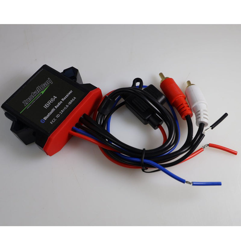Install Bay Universal Waterproof BT Audio Receiver RCA Output Converter OPEN BOX