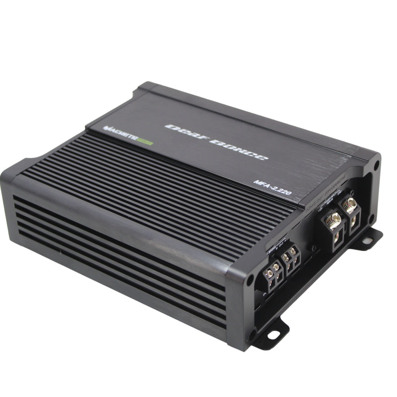 Deaf Bonce 220 Watt 2 Channel Class D Machete Fight Amplifier MFA-2.220