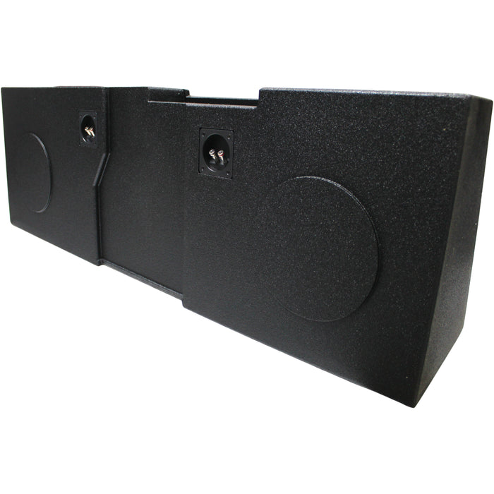 King Boxes Dual 12" Upfire Ported 2014-2018 Chevy/GMC Truck Crew Cab Speaker Box