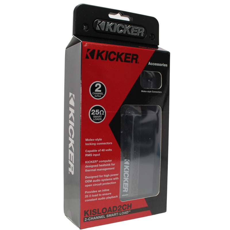Kicker 2 Channel Subwoofer Smart Radio Interface / Load Resistor 46KISLOAD2