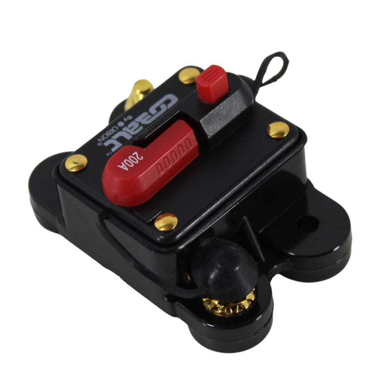 Cobalt 200 Amperes 12V - 24VDC Circuit Breaker w/ Manual Reset and Power Protect