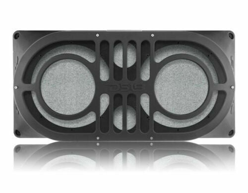 Dual 10" Jeep Midrange Tweeter Enclosure Box Unloaded JK JKU JL DS18 JMID RGB