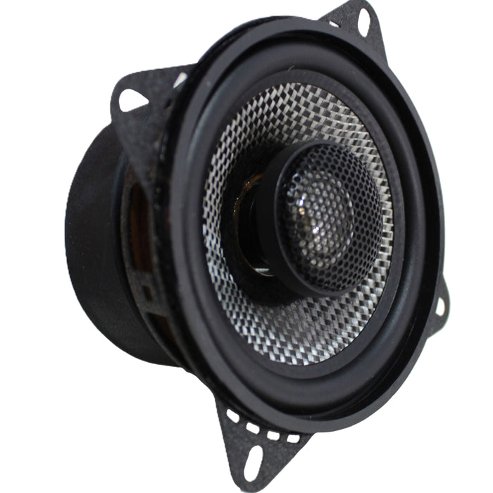 Pair of 4" 2 Way Coaxial Speaker w/ Neodymium Swivel Tweeter 100W 4 Ohm SQ 4.0