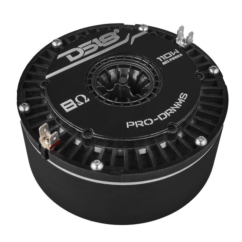 8-Ohm Mid-Range Compression Driver w/ Neodymium Magnet and 3.5" Polyester VC