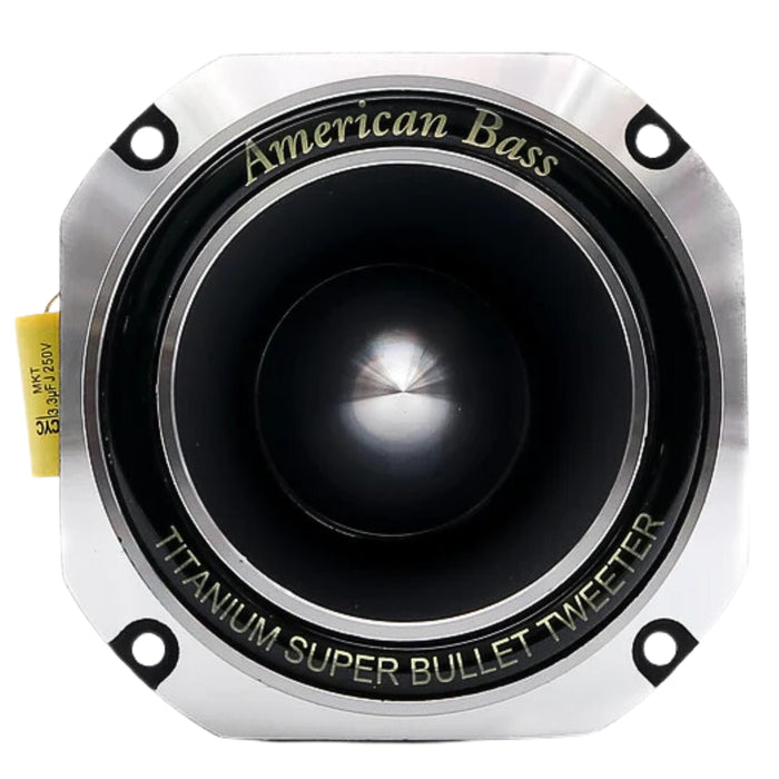 American Bass MX Bullet Tweeter MX444T 200W Max Output 4 ohm 100W RMS