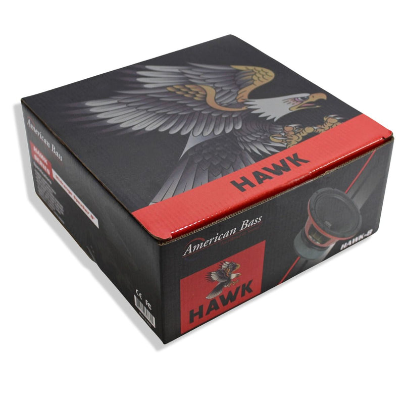 American Bass Pro 8" 300 Watt RMS 4-Ohm Car Audio Speaker HAWK8