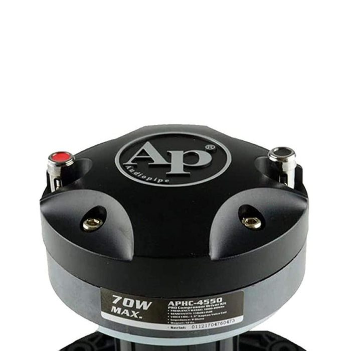 Audiopipe 70W Pro Compressor Driver Kit 4.5" Compression Driver with ABS Horn