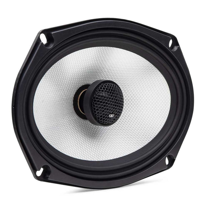 DD Audio 6x9" 3 Ohm 280W Peak/80W RMS Coaxial Speaker +Silk Dome Tweeter D-X6x9b