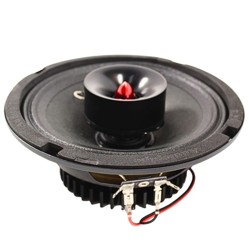 6.5" 100W RMS 4-Ohm NEO Hybrid Coaxial Loudspeaker Pair W/1" Tweeter APMB-CX600
