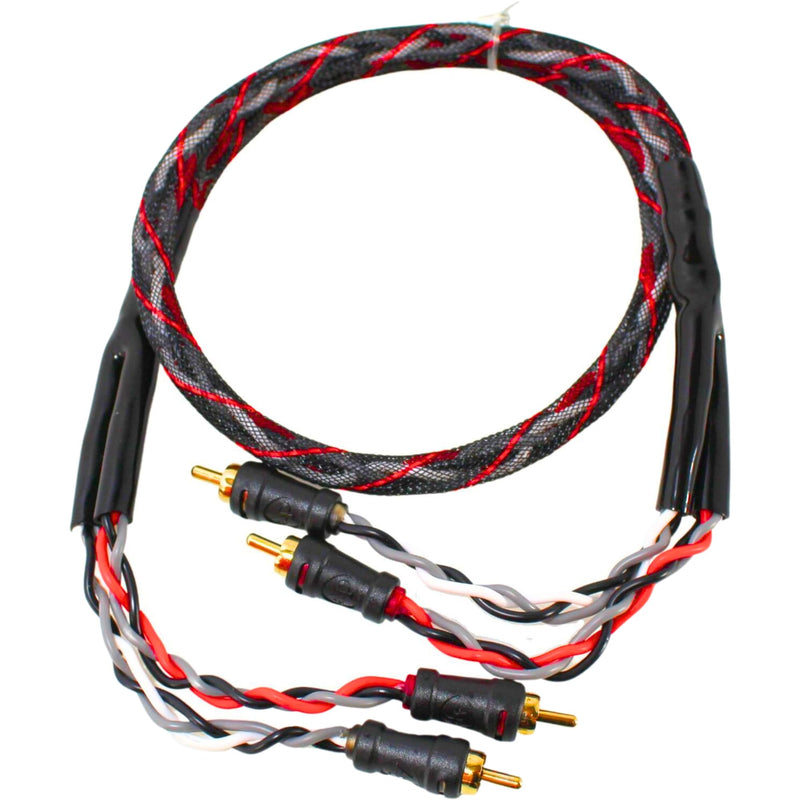 Audiopipe 6ft 2 Channel OFC Interconnect Cable RCA CPP-TW6