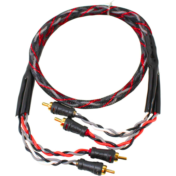 Audiopipe 6ft 2 Channel OFC Interconnect Cable RCA CPP-TW6