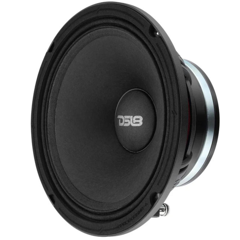 6.5" 200W RMS 4 Ohm Midrange Speaker Neodymium DS18 6PRO400NMR-4