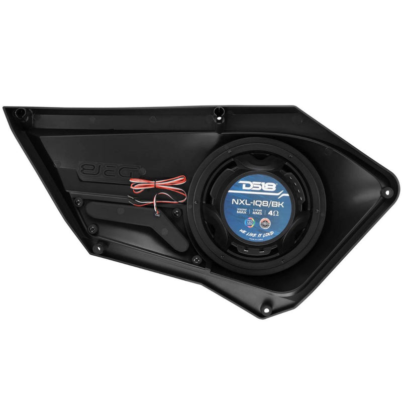 Polaris RZR Front Door Panels Loaded with NXL-IQ8 8" 175W RMS Coaxial Speakers