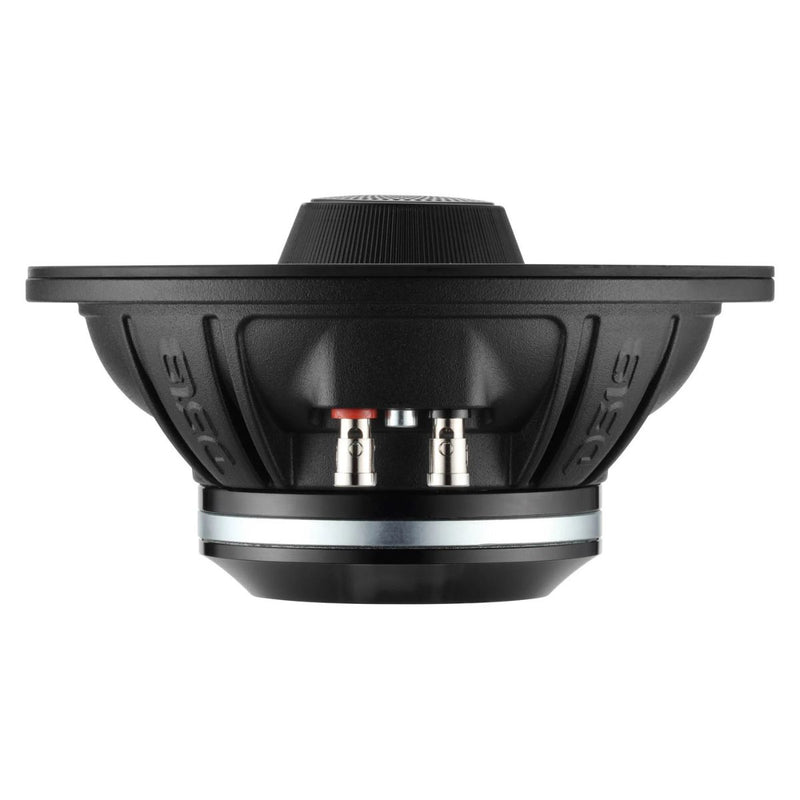 DS18 6.5" 300W RMS 4 Ohm Sealed NEO Coaxial Speakers w Bullet Tweeter Pair