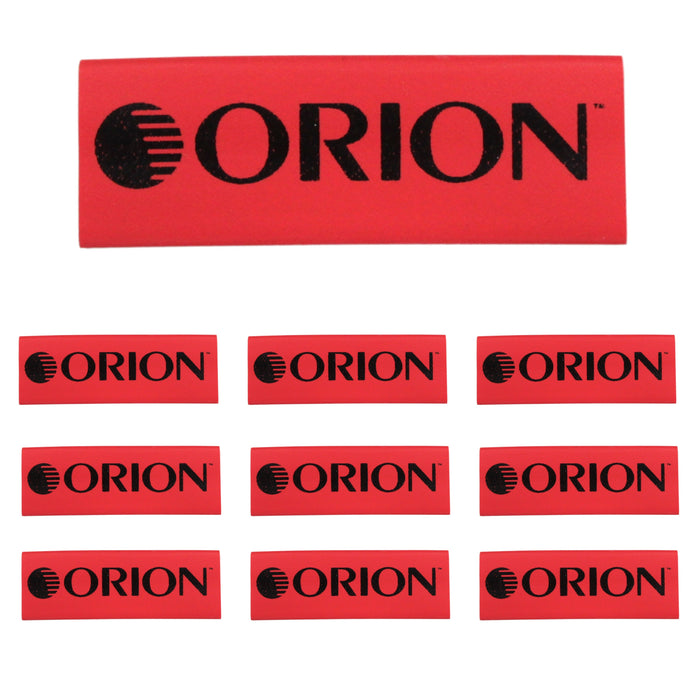 4 Gauge 3:1 Heat Shrink with ORION Logo 10 Pack Red