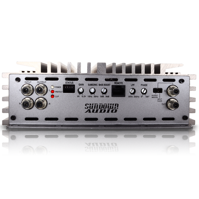 Sundown Car Audio 4000W 1 Ohm Class D Monoblock Amplifier w/ Bass Control SALT-4