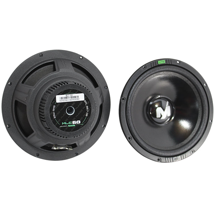 Deaf Bonce Machete 6.5" Component Speakers 130 Watt 4 Ohm 65 Watt RMS pair