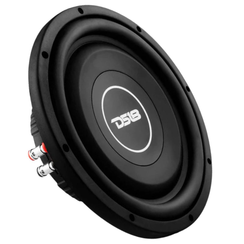 DS18 12" Shallow Mount Subwoofer 220 Watts RMS Dual 4-Ohm Voice Coil SRW12.4D