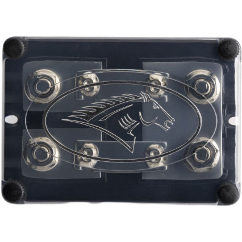 Multi-Amp Nickel Plated Brass 2-Spot AFS Fuse Distribution Block