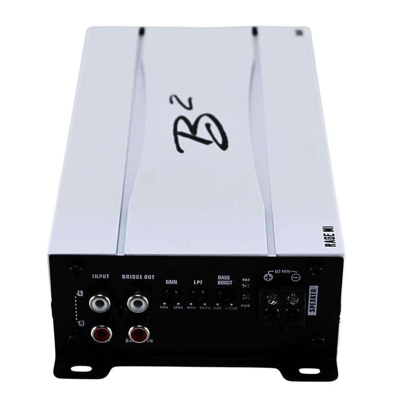 B2 Audio RAGE Micro Series 1000W Half Bridge 1-Ohm Stable Amplifier