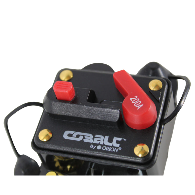 Cobalt 200 Amperes 12V - 24VDC Circuit Breaker w/ Manual Reset and Power Protect
