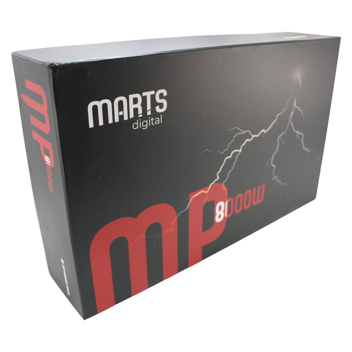 Marts Digital Premium Monoblock Amplifier 8K Watts 1-Ohm Class-D MP-8000-1