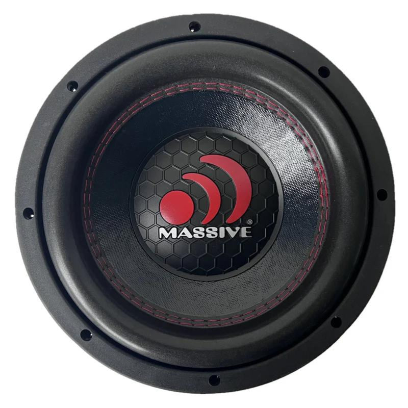 10" 800W RMS 4-Ohm 2.5" DVC Subwoofer Massive Audio GTX Series GTX104H