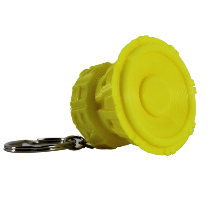 3D Printed "Bass Head" Subwoofer Keychain - Available In Multiple Colors